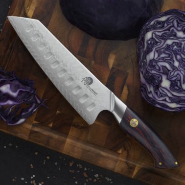 Kuchařský nůž Santoku Kiritsuke 180 mm Dellinger Volcano