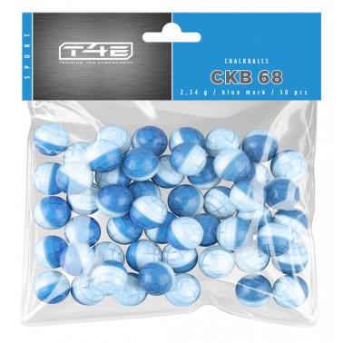 Kuličky T4E 68 Sport CKB blue 50ks