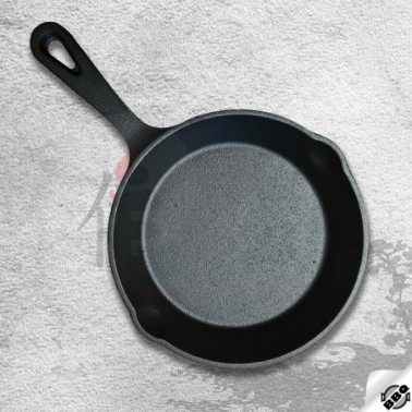 litinová pánev o průměru 30 cm pro dokonalé restování, smažení, pečení a dušení