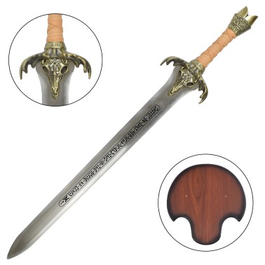 Meč Barbar Conan, Father's sword, plaketa