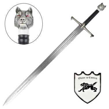 Meč Game of Thrones, Longclaw, Jon Snow, plaketa