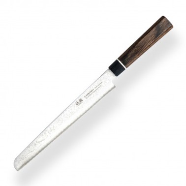 nůž na chléb a pečivo Bread 220 mm Suncraft VG-10 Black Damascus