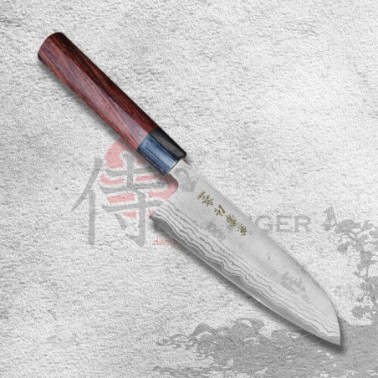 nůž Santoku 165mm Kanetsune Blue Steel 