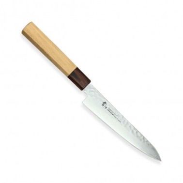 nůž WA-Petty 150mm, Sakai Takayuki VG-10 Zelkova Oktagon
