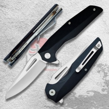 nůž zavírací Dellinger Coyotte Flipper - BLACK 8Cr14MoV