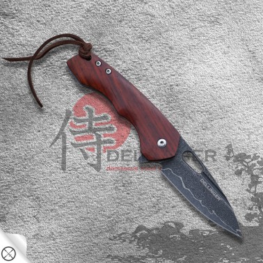 Nůž zavírací KINOKO Black Coating VG-10 DAMASCUS