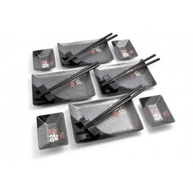 porcelánový servis na SUSHI - Fu Kozara