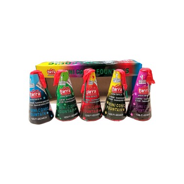 Pyrotechnika Fontána Mini Conic Fountain 5ks