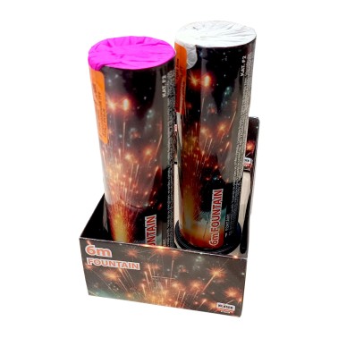 Pyrotechnika Fountain 6m - 2ks