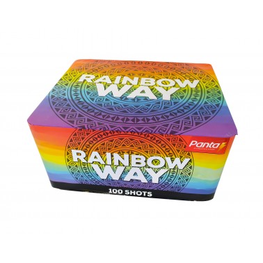 Pyrotechnika Kompakt 100ran / 25mm Rainbow Way