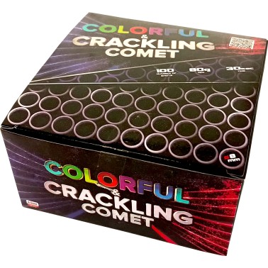 Pyrotechnika Kompakt 100ran Colorful&Crackling Comet