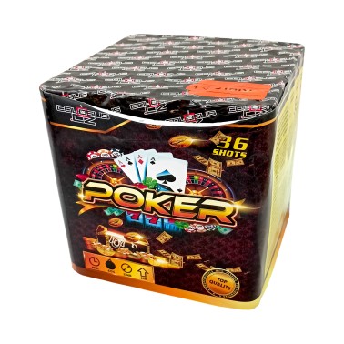 Pyrotechnika Kompakt 36ran / 25mm Poker