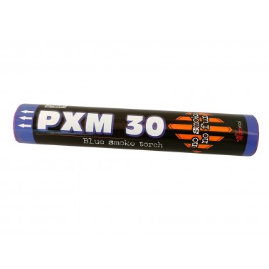 Pyrotechnika Modrá dýmovnice PXM30 - 1ks