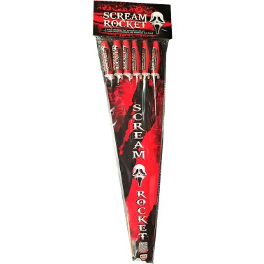 Pyrotechnika Rakety Scream Rocket medium set.6ks