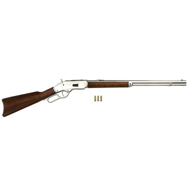 Replika puška Winchester 73, chrom, USA 1873