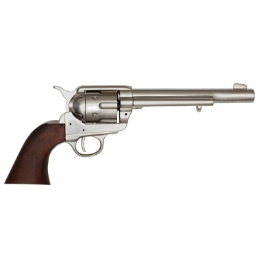 Replika revolver Colt American Cavalry, chrom, USA 1873
