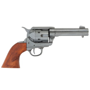 Replika revolver Colt Peacemaker .45, nikl, USA 1873