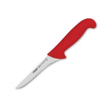 řeznický vykošťovací nůž 135 mm červený, Pirge BUTCHER'S