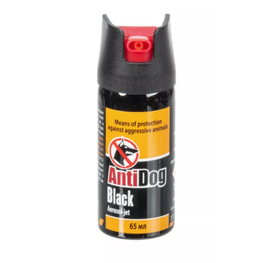 Obranný sprej AntiDog Black 65ml