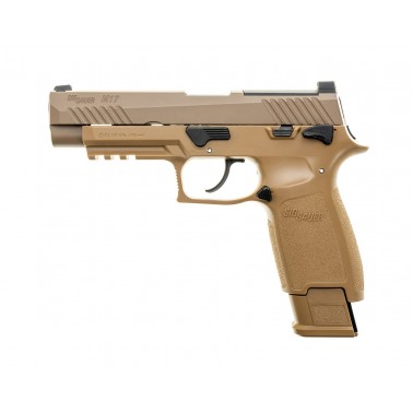 Vzduchová pistole Sig Sauer P320 M17 coyote ráže 4,5 mm olověné diabolo