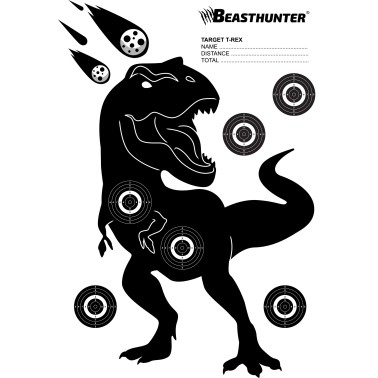 Terč silueta Beast Hunter T-Rex 10ks