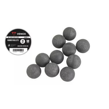 Kuličky Venox T4E Rubber Ball RB Steel .50 10ks