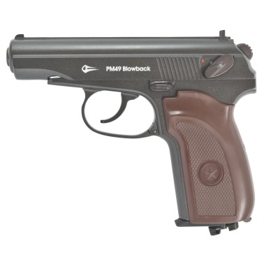 Vzduchová pistole Borner PM49 BlowBack 4,5BB 120m/s 3J