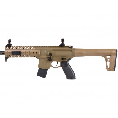 Vzduchový samopal Sig Sauer MPX FDE ráže 4,5 mm olověné diabolo