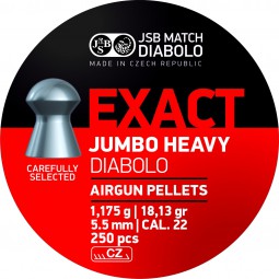 Diabolo JSB Exact Jumbo Heavy 250ks cal.5,52mm