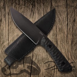 nůž PRACANT black Radim Dachs, uhlíková ocel 14 260