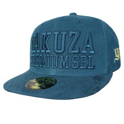 Baseballová čepice Yakuza Premium Selection 2590 tyrkysová snapback