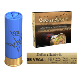 Brokové náboje SB16/70, Vega, 3,5mm broky, 30g 10ks