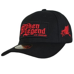 Snapback kšiltovka Yakuza Premium roken Legend BL 254, černá s výšivkou