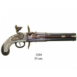 Replika pistole s překlopovacím zámkem
