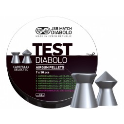 Diabolo JSB Match TEST pro pistoli .177