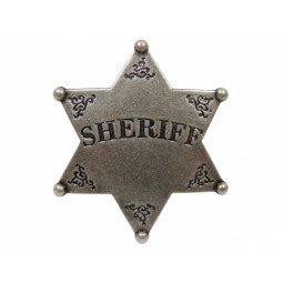 Replika Hvězda šerifská stříbrná