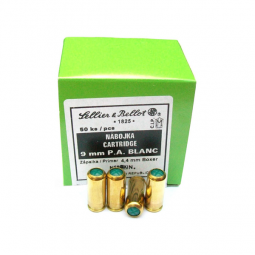 Startovací náboje 9mm pistole 50ks Sellier & Bellot