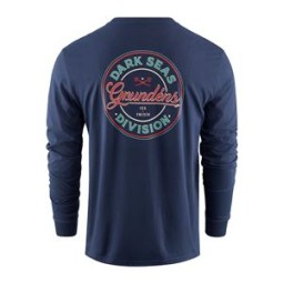 Dark Seas X Grundens Instinctive LS T-Shirt Dark Navy M