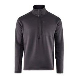 Grundies Thermal 1/2 Zip Black  L