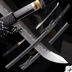 Umebachi Japanese Katana - T-10 Steel, Yokote - Choji Hamon