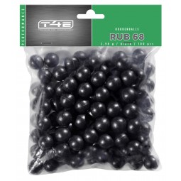 Kuličky T4E Rubber Ball RB .68 polymer 100ks