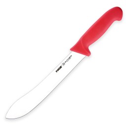 Řeznický porcovací nůž Pirge Butcher’s 25 cm – Solingen, červený