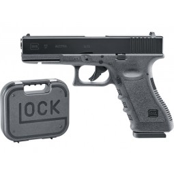Vzduchová pistole Umarex Glock 17 BlowBack ráže 4,5 mm diabolo i broky + luxusní kufřík