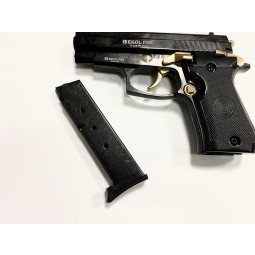 Plynová pistole Ekol P29 černo zlatá  cal.9mm