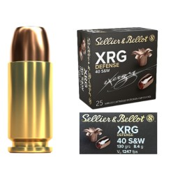 Pistolové náboje SB 40 S&W XRG-D 130grs 8,4g 25ks A-I