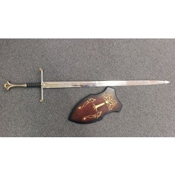 BAZAR - Meč Lord of the Rings, Andúril, Narsil, Aragorn, plaketa