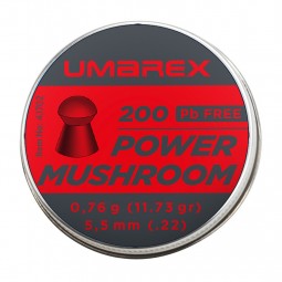 Diabolo Umarex Power Mushroom Pb Free cal.5,5mm 200ks