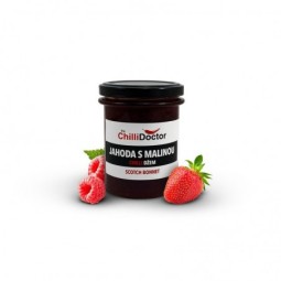 Džem jahody, maliny a Scotch Bonnet 210 g