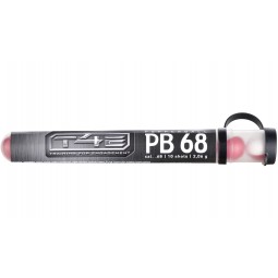 Kuličky T4E Pepper Ball PB .68 pepřové 10ks