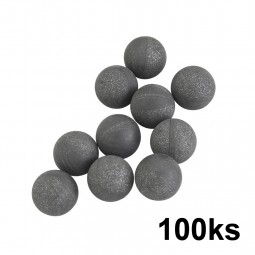 Kuličky T4E Rubber Ball Steel cal.43 10x 10ks